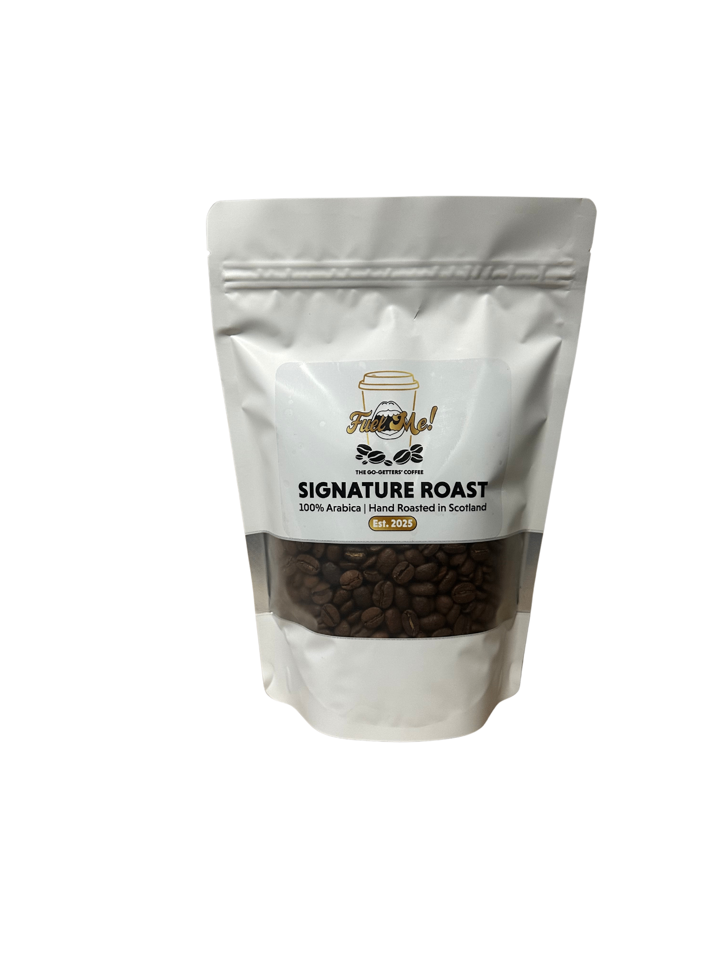 Fuel Me whole coffee beans bag